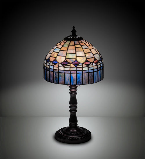 14"H Tiffany Candice Mini Lamp