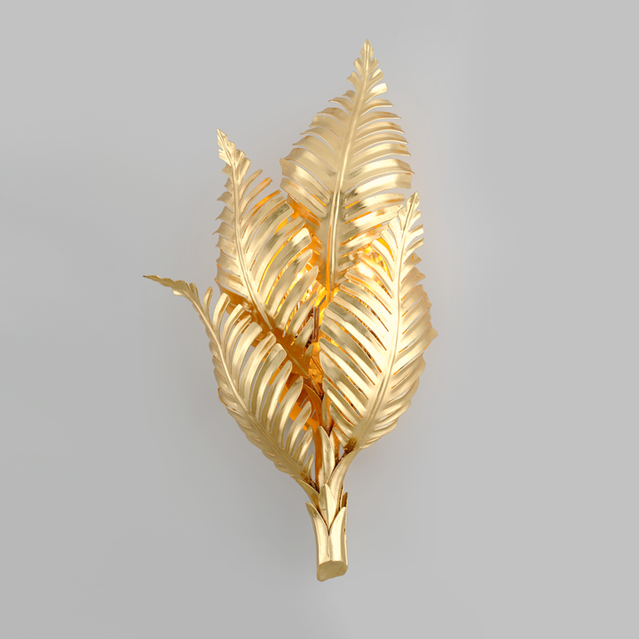 Tropicale Wall Sconce 26" - Gold Leaf