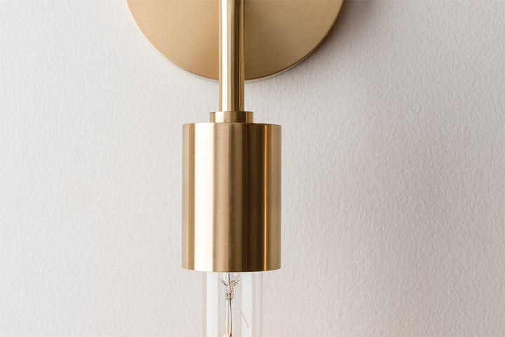 Tara Wall Sconce 30" - Aged Brass