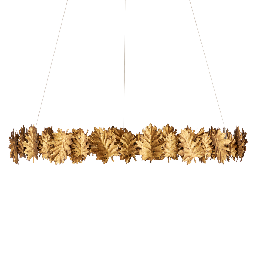 English Oak Chandelier