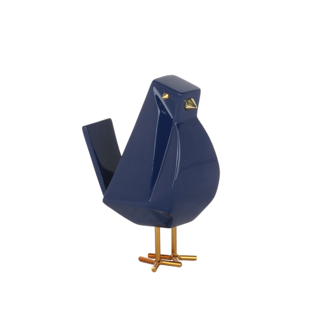 Bird Sculpture // Navy Blue