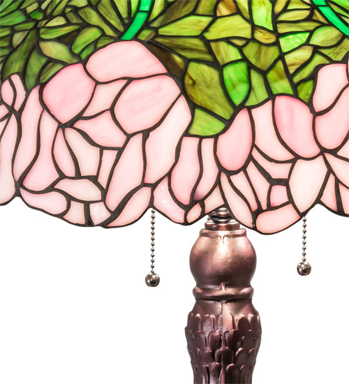 31" High Tiffany Cabbage Rose Table Lamp