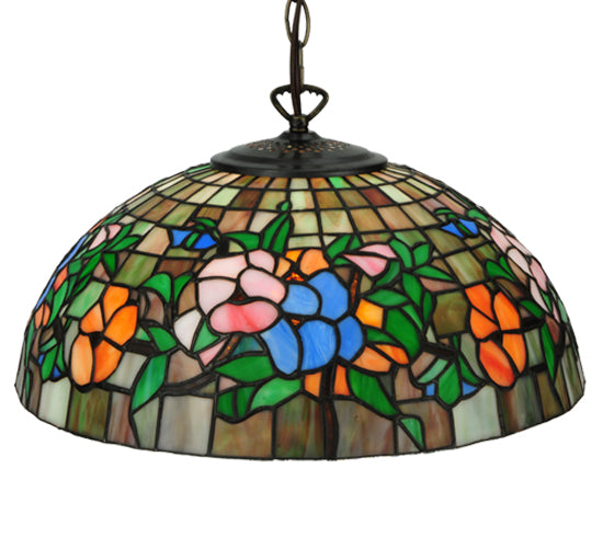 15.75"W Hanging Pansy Pendant