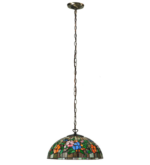 15.75"W Hanging Pansy Pendant