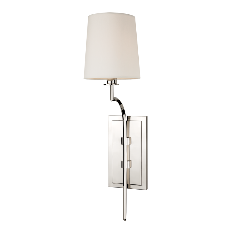 Glenford Wall Sconce 5" - Polished Nickel