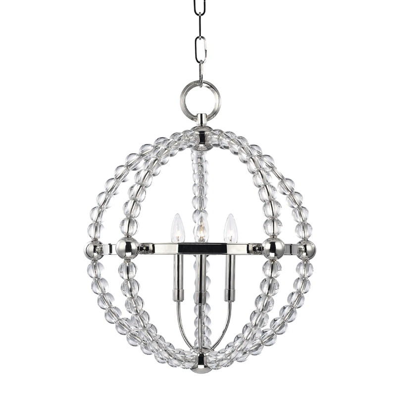 Danville Pendant - Polished Nickel