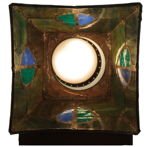 5"W Mackintosh Leaf Wall Sconce