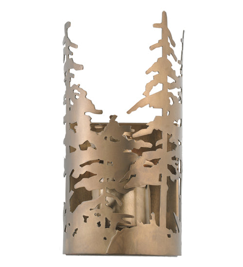 5.5"W Tall Pines Wall Sconce