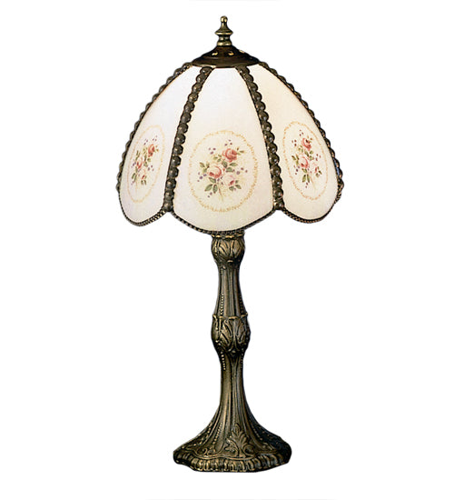 17"H Rose Bouquet Accent Lamp