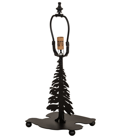 15" High Tall Pines Mini Lamp