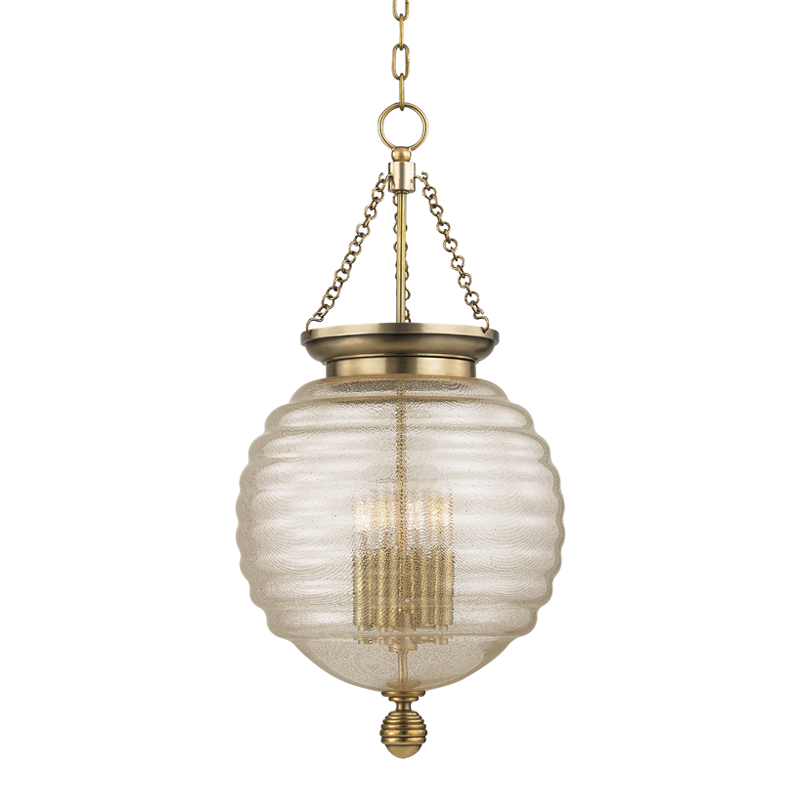 Coolidge Pendant 27" - Aged Brass