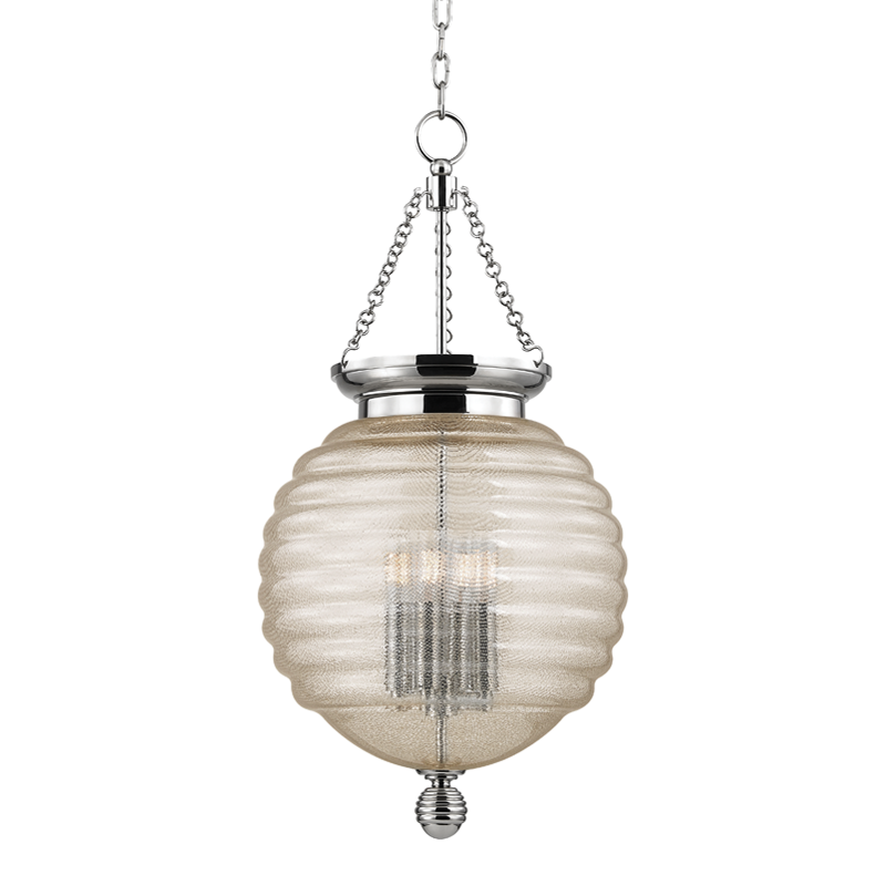 Coolidge Pendant 27" - Polished Nickel