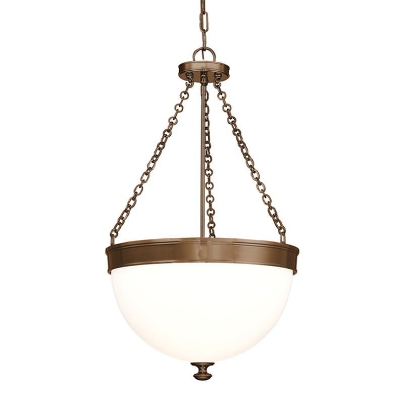 Barrington Pendant 27" - Historic Bronze