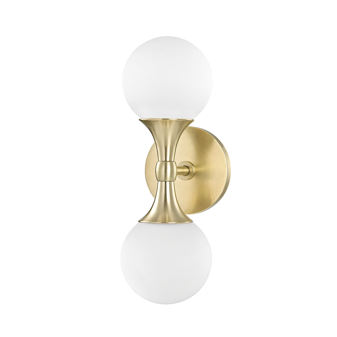 Astoria Wall Sconce 13" - Aged Brass