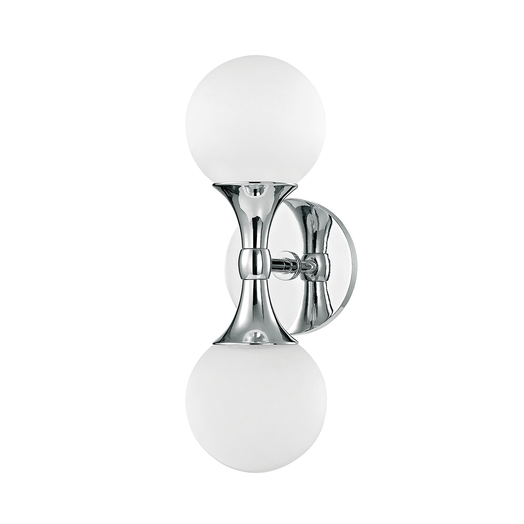 Astoria Wall Sconce 13" - Polished Chrome