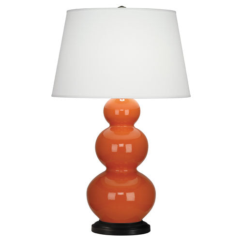 Pumpkin Triple Gourd Table Lamp-Style Number 332X