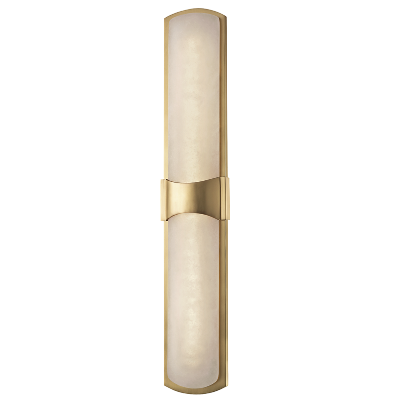 Valencia Wall Sconce 26" - Aged Brass