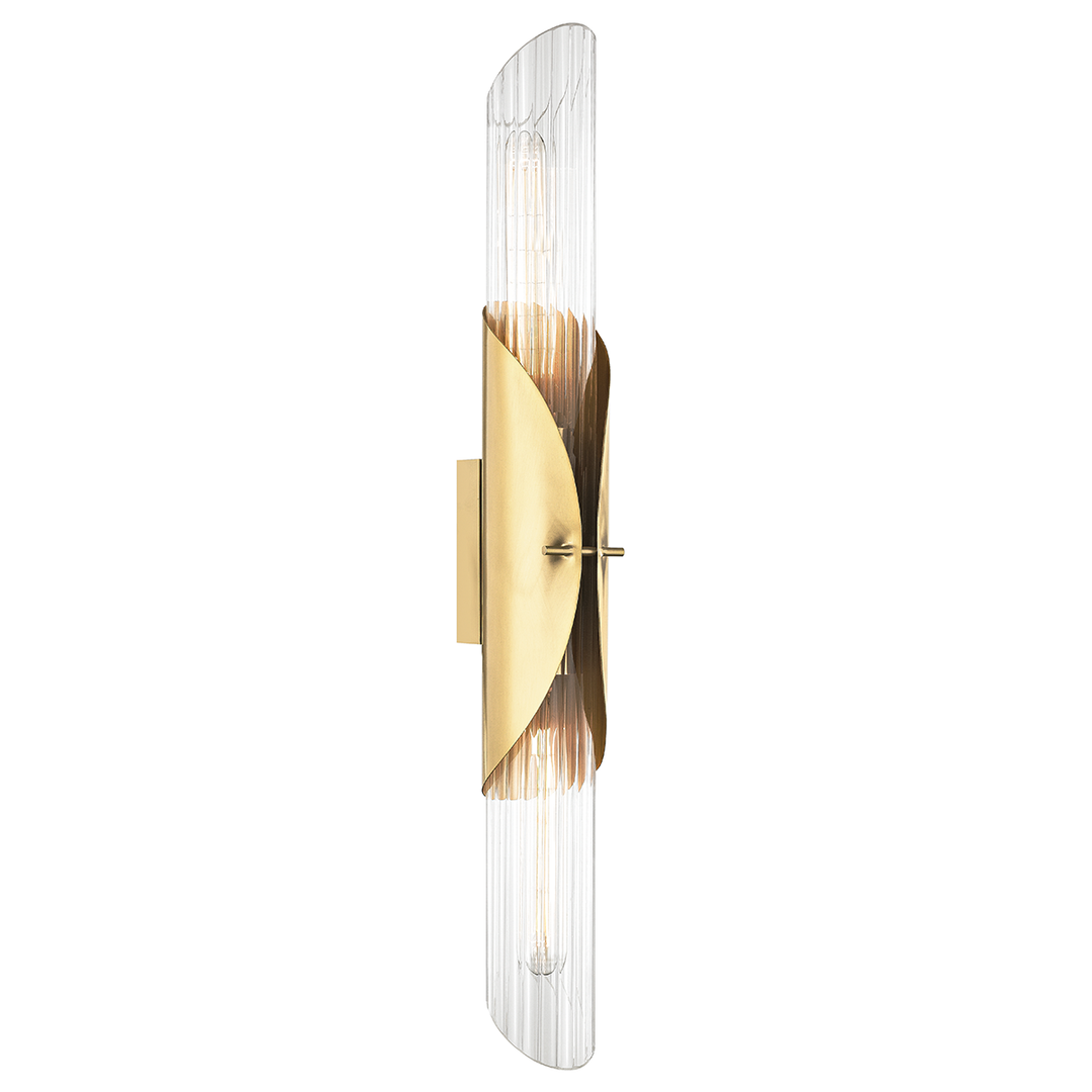 Lefferts Wall Sconce - Aged Brass