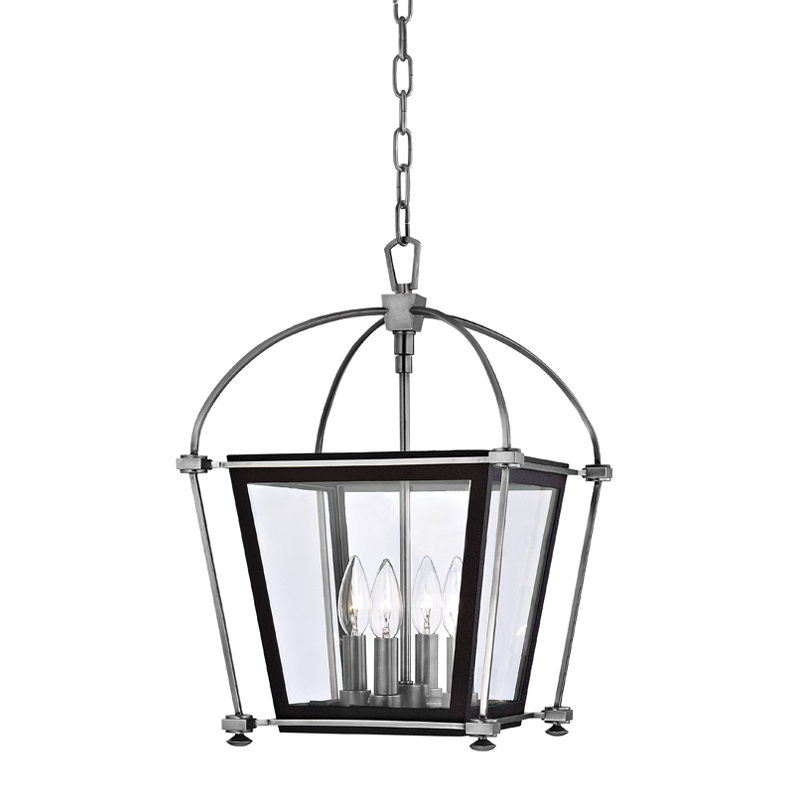 Hollis Pendant 19" - Polished Nickel