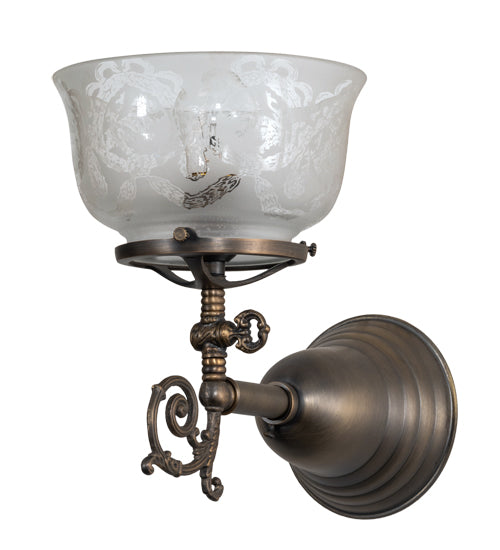 7" Wide Revival Gas & Electric Wall Sconce