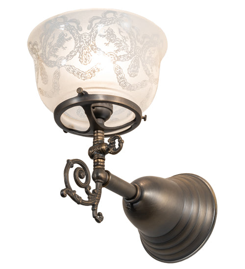 7" Wide Revival Gas & Electric Wall Sconce