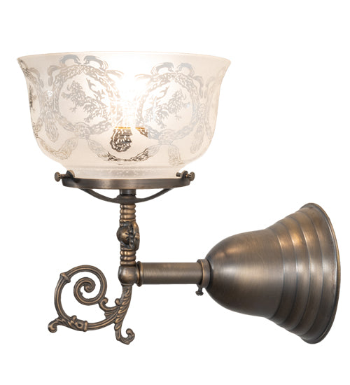 7" Wide Revival Gas & Electric Wall Sconce