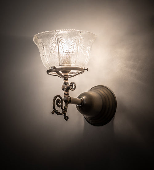 7.5" Wide Revival Gas & Electric Wall Sconce