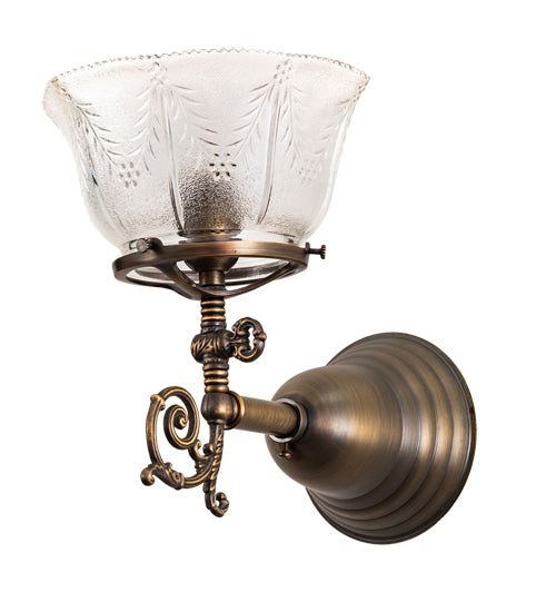 7.5" Wide Revival Gas & Electric Wall Sconce