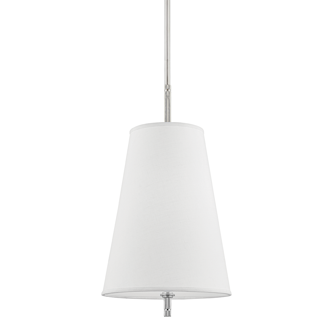 Bowery Pendant - Polished Nickel