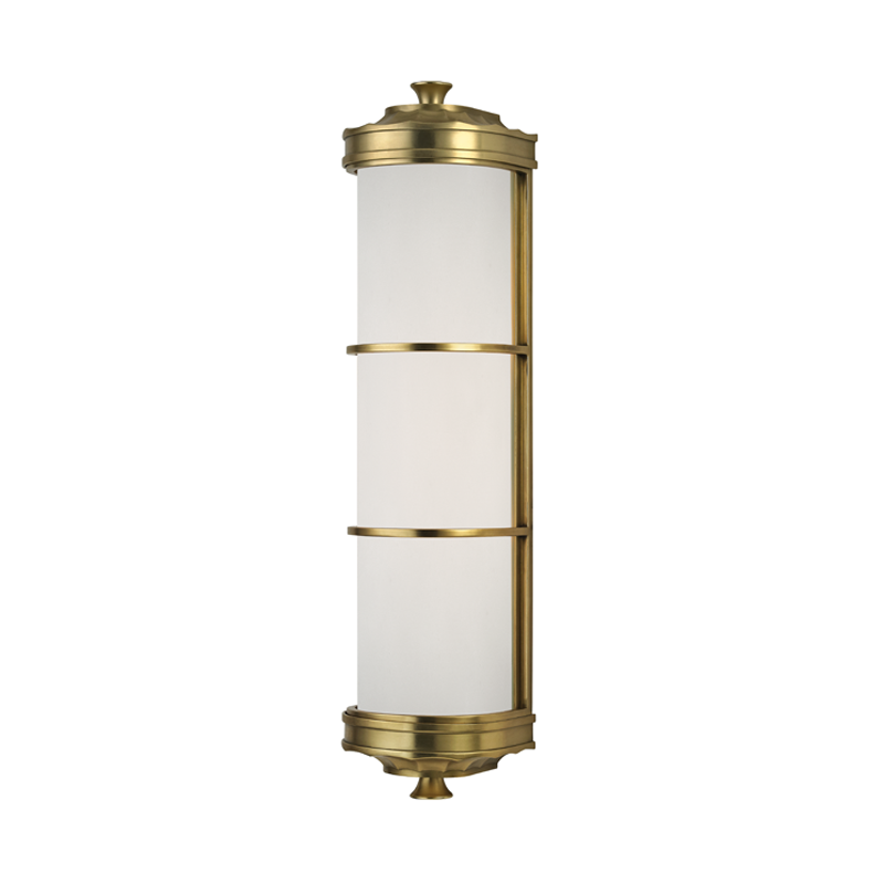 Albany Wall Sconce 19" - Aged Brass