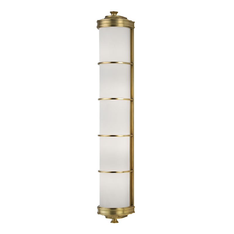 Albany Wall Sconce 29" - Aged Brass