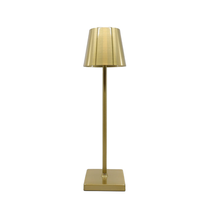 Beam Column Rechargeable Table Lamp // Gold