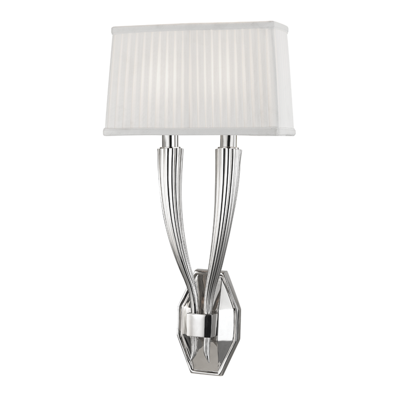 Erie Wall Sconce 21" - Polished Nickel