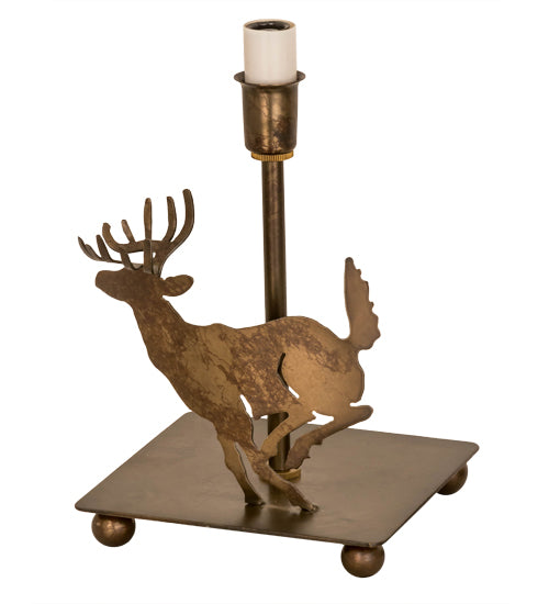 10.5"H Lone Deer Table Base