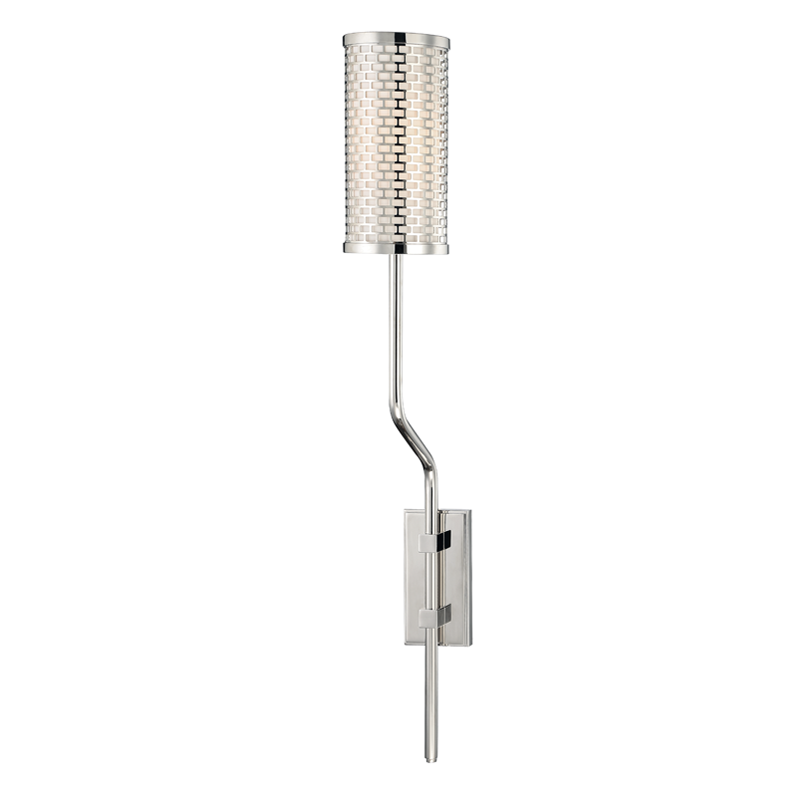 Hugo Wall Sconce 25" - Polished Nickel