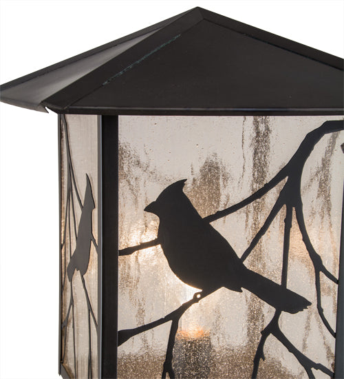 12.5"Sq Sequoia Song Bird Post Mount