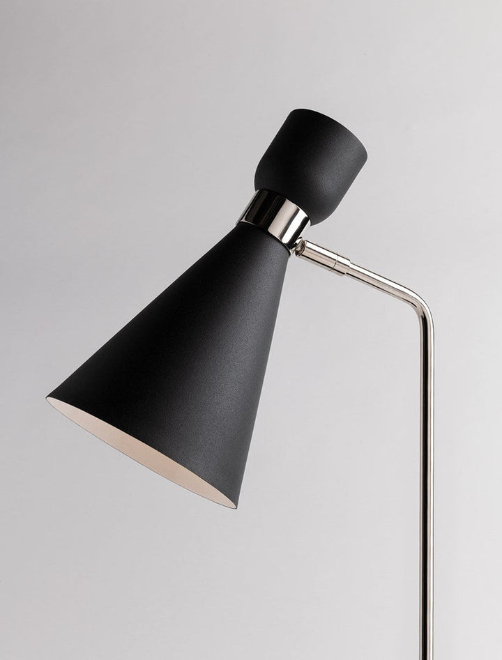 Willa Table Lamp - Aged Brass/White