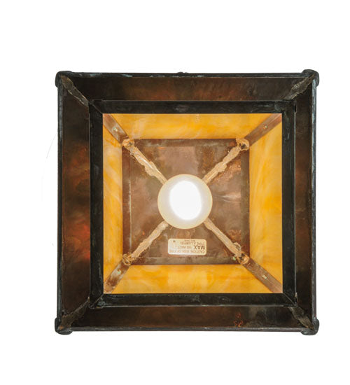 12" Square Stillwater Cross Mission Pendant