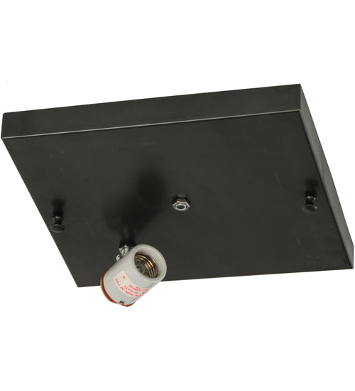 10"Sq Hyde Park Mountain View Flushmount