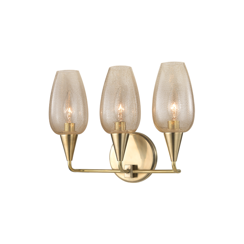 Longmont Wall Sconce 10" - Aged Brass