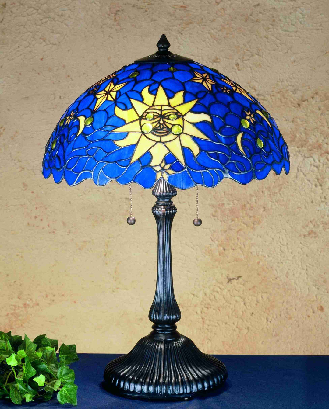 23" High Sun, Moon & Stars Table Lamp