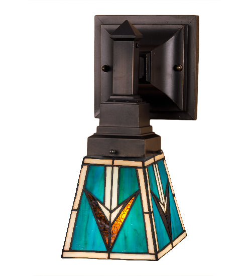 5"W Valencia Mission Wall Sconce