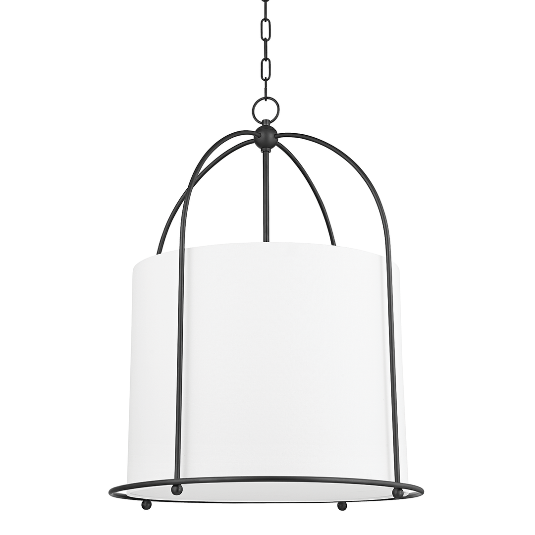 Orlando Lantern - Black Brass, 22.5"