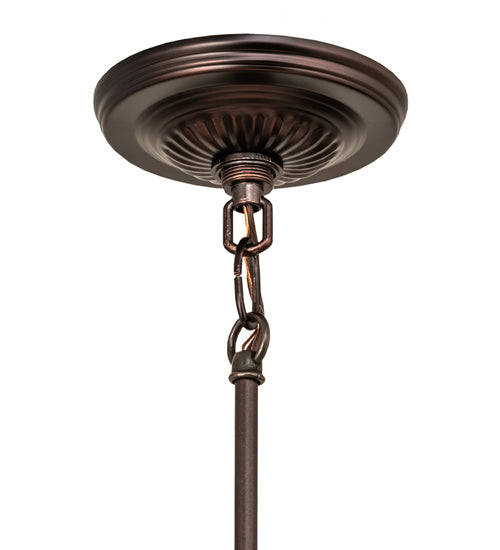 5" Wide Mahogany Bronze 1 Light Adjustable Pendant Hardware