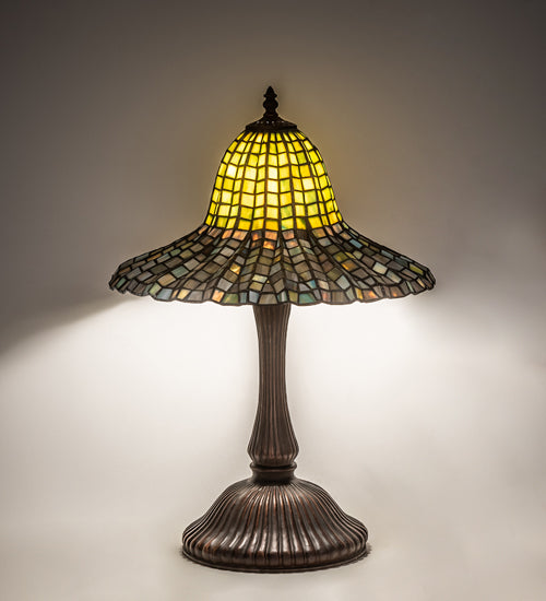 22" High Tiffany Bell Table Lamp