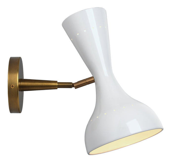 Pisa Wall Sconce-White