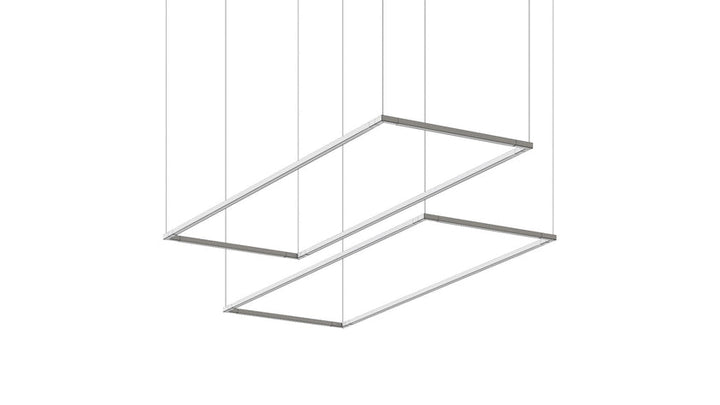 Z-Bar Pendant Medium Rectangle