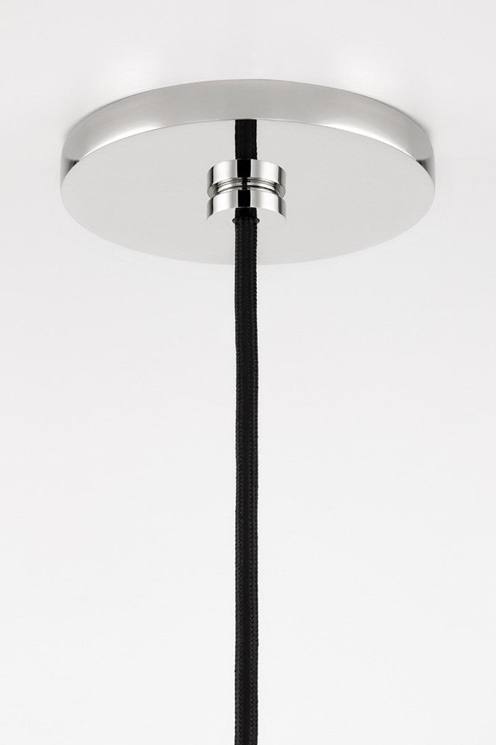 Milo Pendant 10" - Aged Brass/Dusk Black