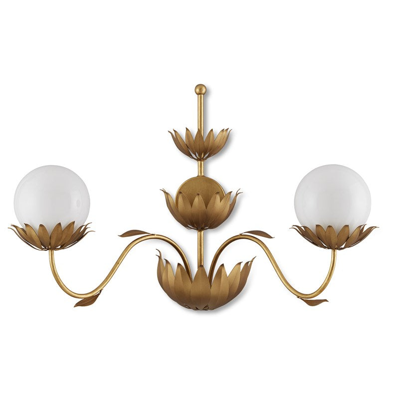 Mirasole Gold Wall Sconce