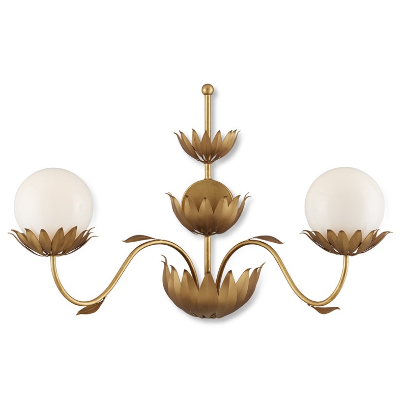 Mirasole Gold Wall Sconce